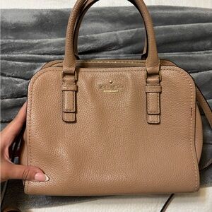 Kate Spade Beige Satchel Bag